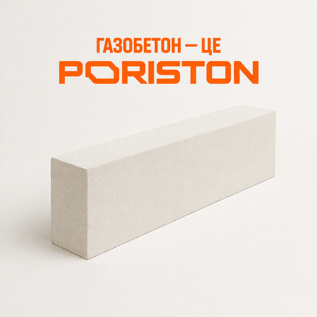 Брусковая перемычка PORISTON 1200x150x200